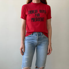 1970s Theresa Hayes For President T-Shirt
