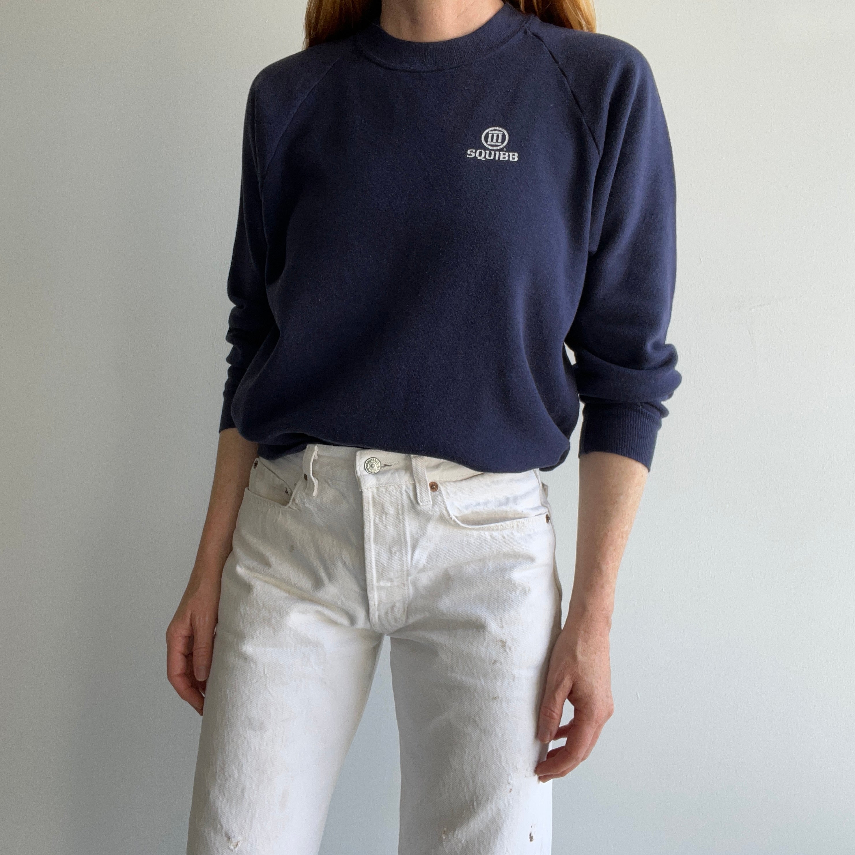 1980s Squibb Raglan Sweatshirt