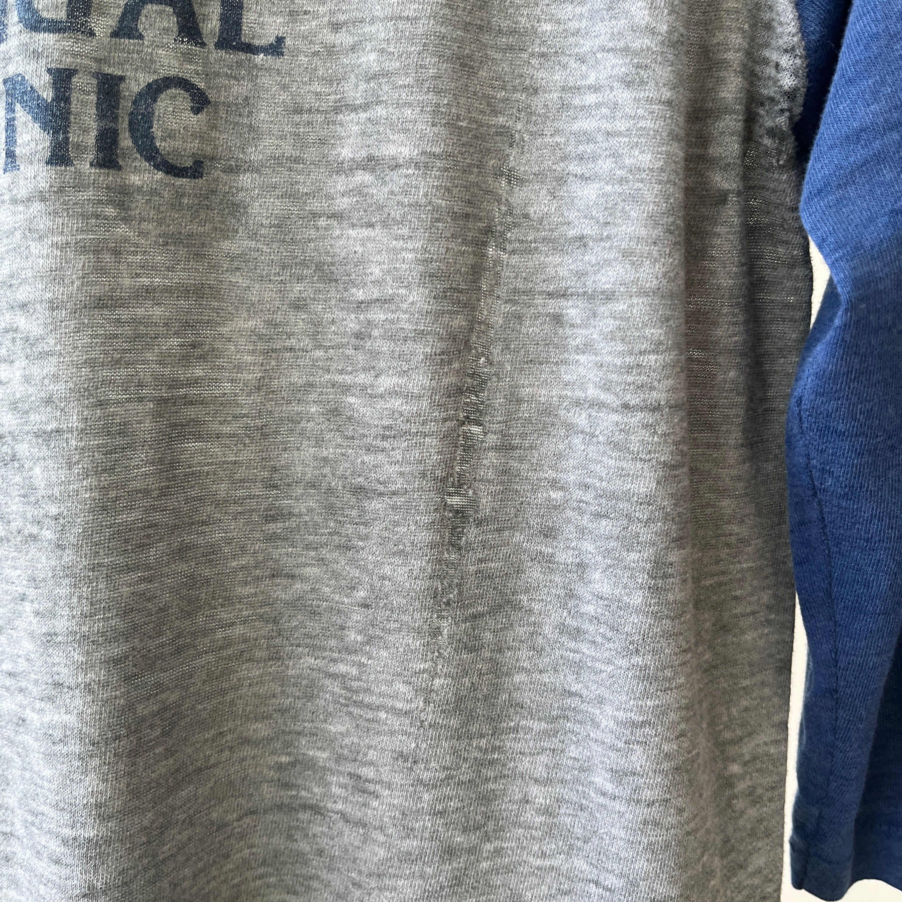 1984 Soft and Silky Paper Thin Norwest Trust Annual Picnic Baseball T-Shirt