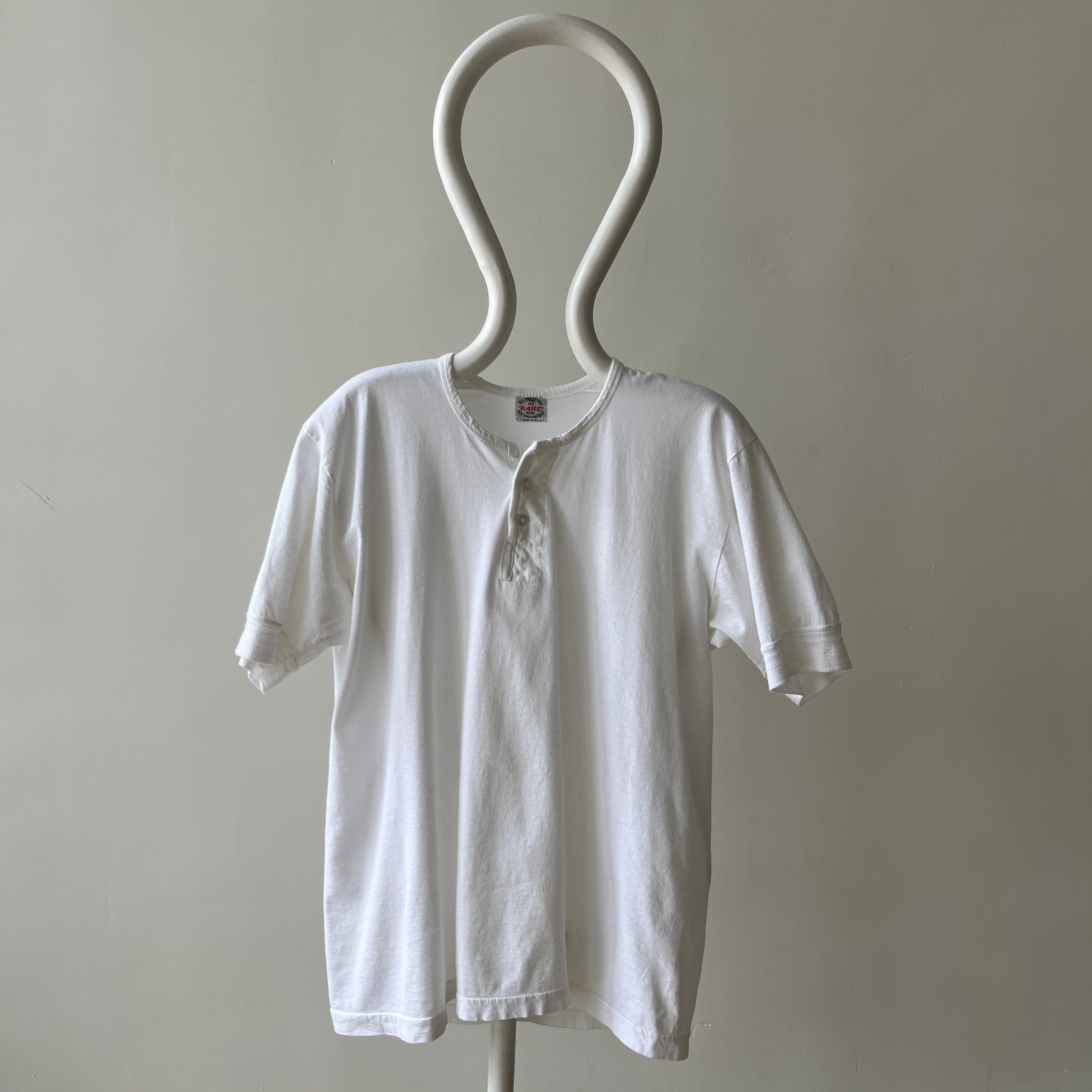 1960's Short Sleeve Henley T-Shirt