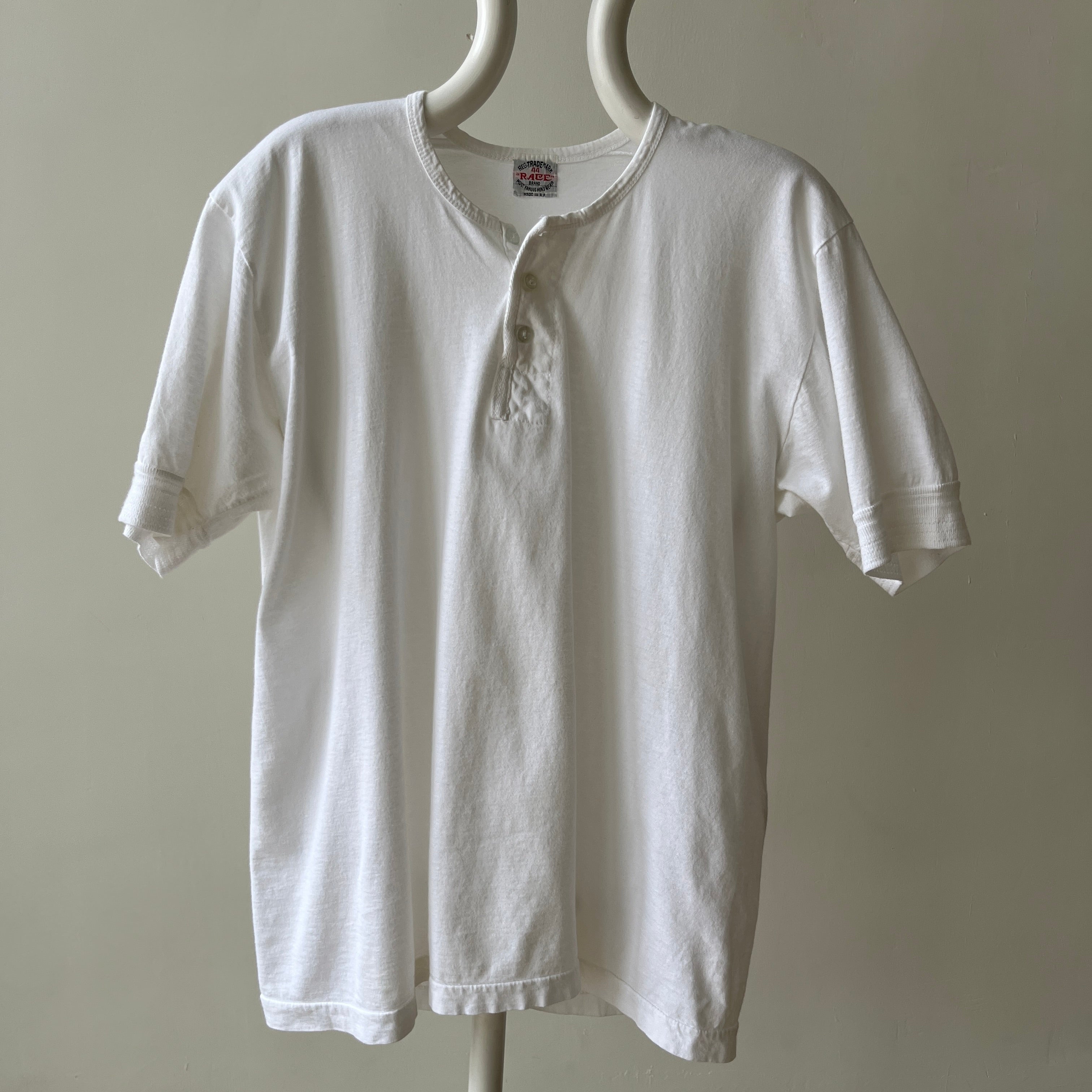 1960's Short Sleeve Henley T-Shirt
