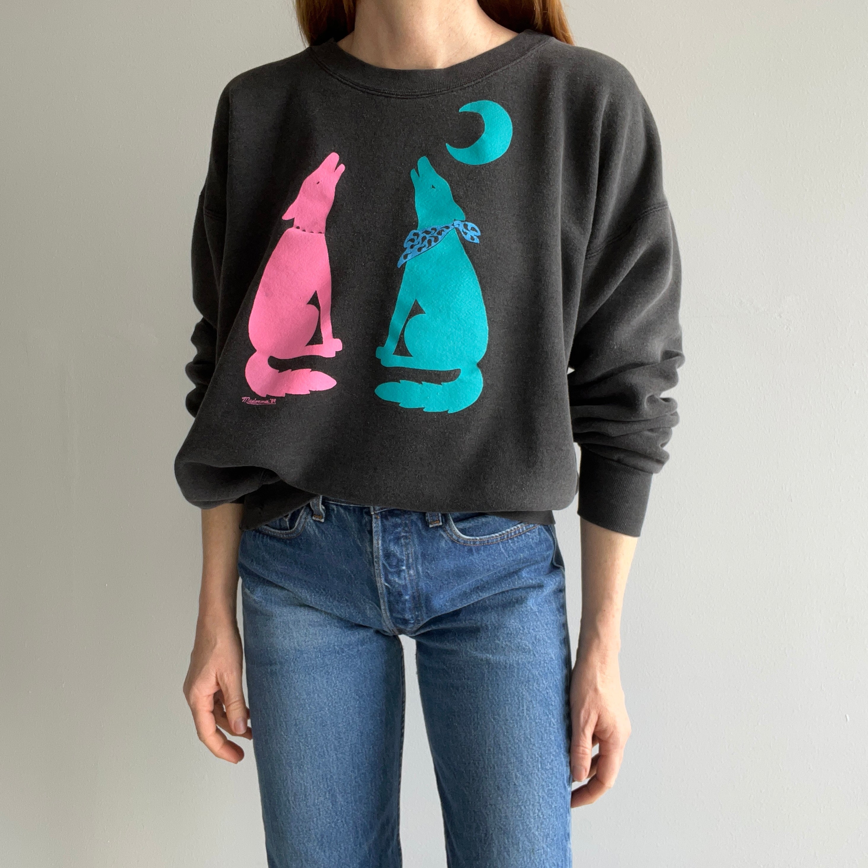 1989 Wolves Howlin' At the Moon Sweatshirt