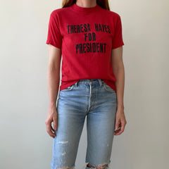1970s Theresa Hayes For President T-Shirt