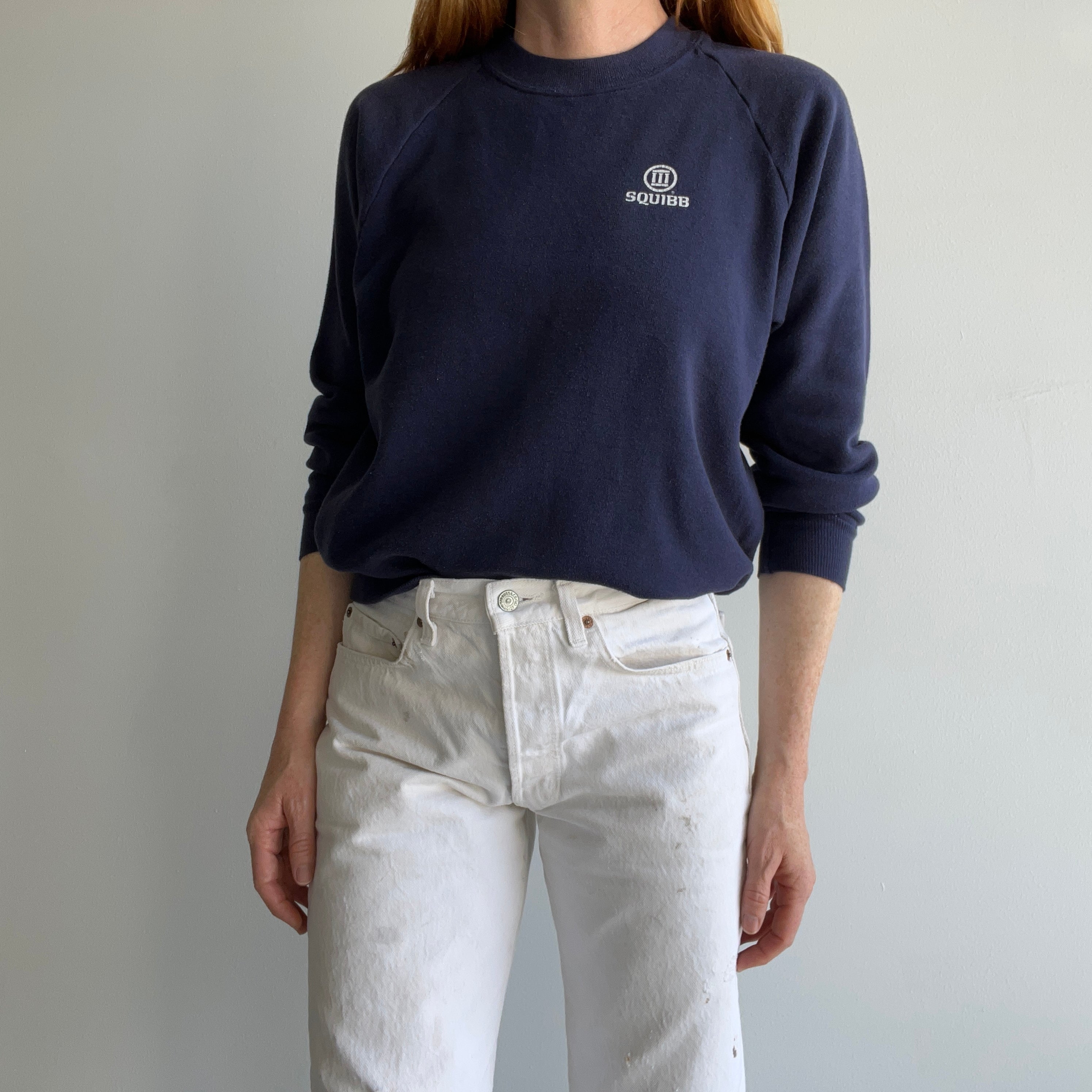 1980s Squibb Raglan Sweatshirt