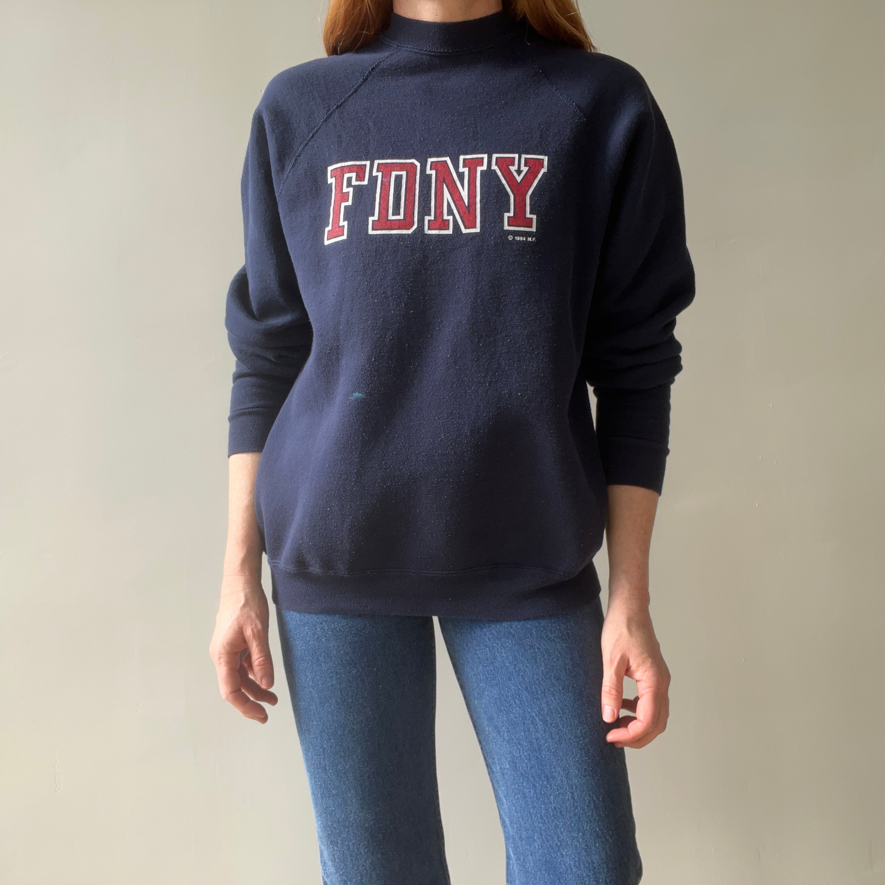 1984 FDNY Heavyweight Sweatshirt by Discus