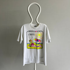 1980s Sheila Loo -  A Clean Beach Is A Happy Beach T-Shirt