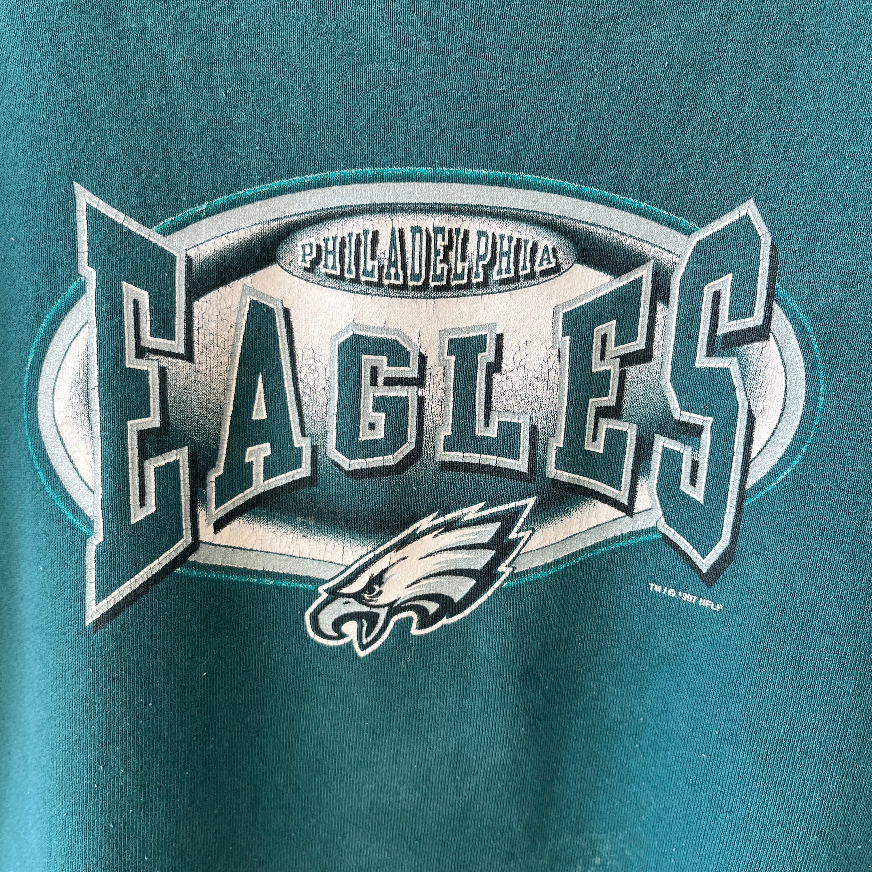 1997 Philadelphia Eagles Cut Off Sweatshirt