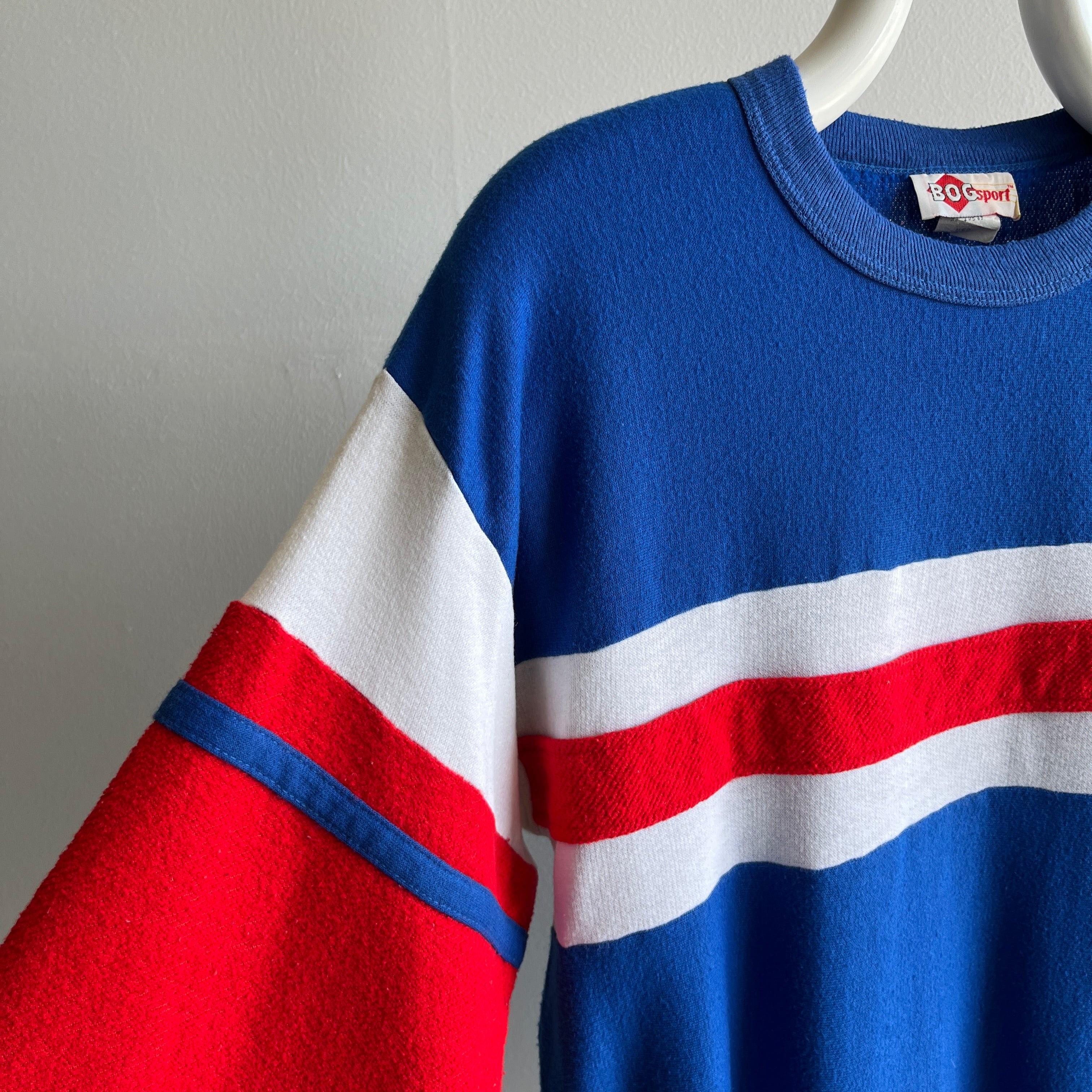 1980s Red White and Blue Sweatshirt