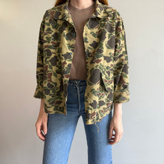 1990s Red Head Super Lightweight Cotton Camo Chore Coat