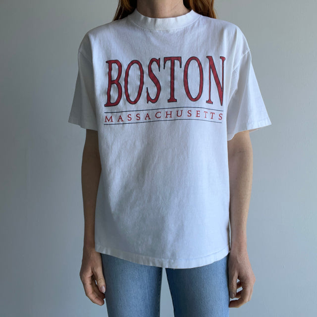 1990s Boston Massachusetts Tourist T-Shirt