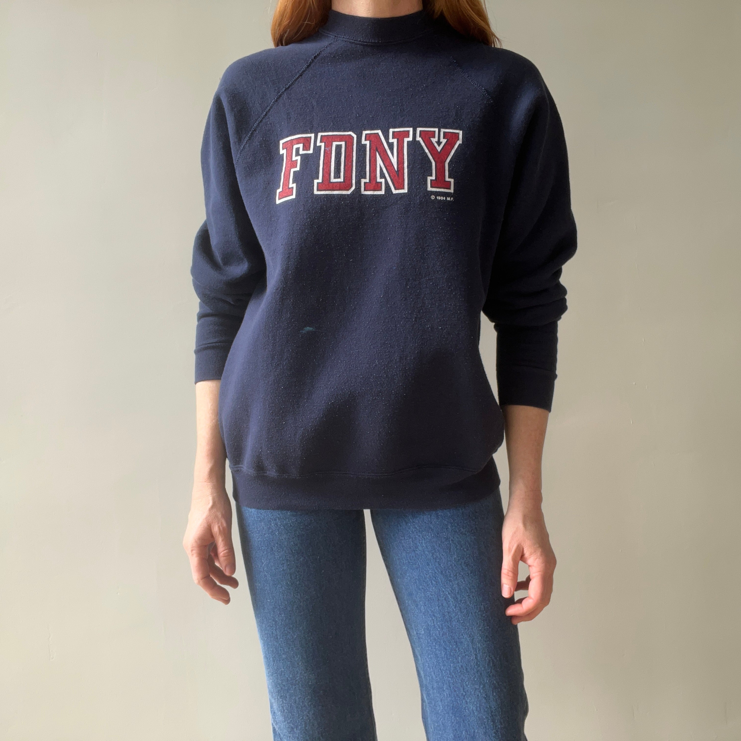 1984 FDNY Heavyweight Sweatshirt by Discus