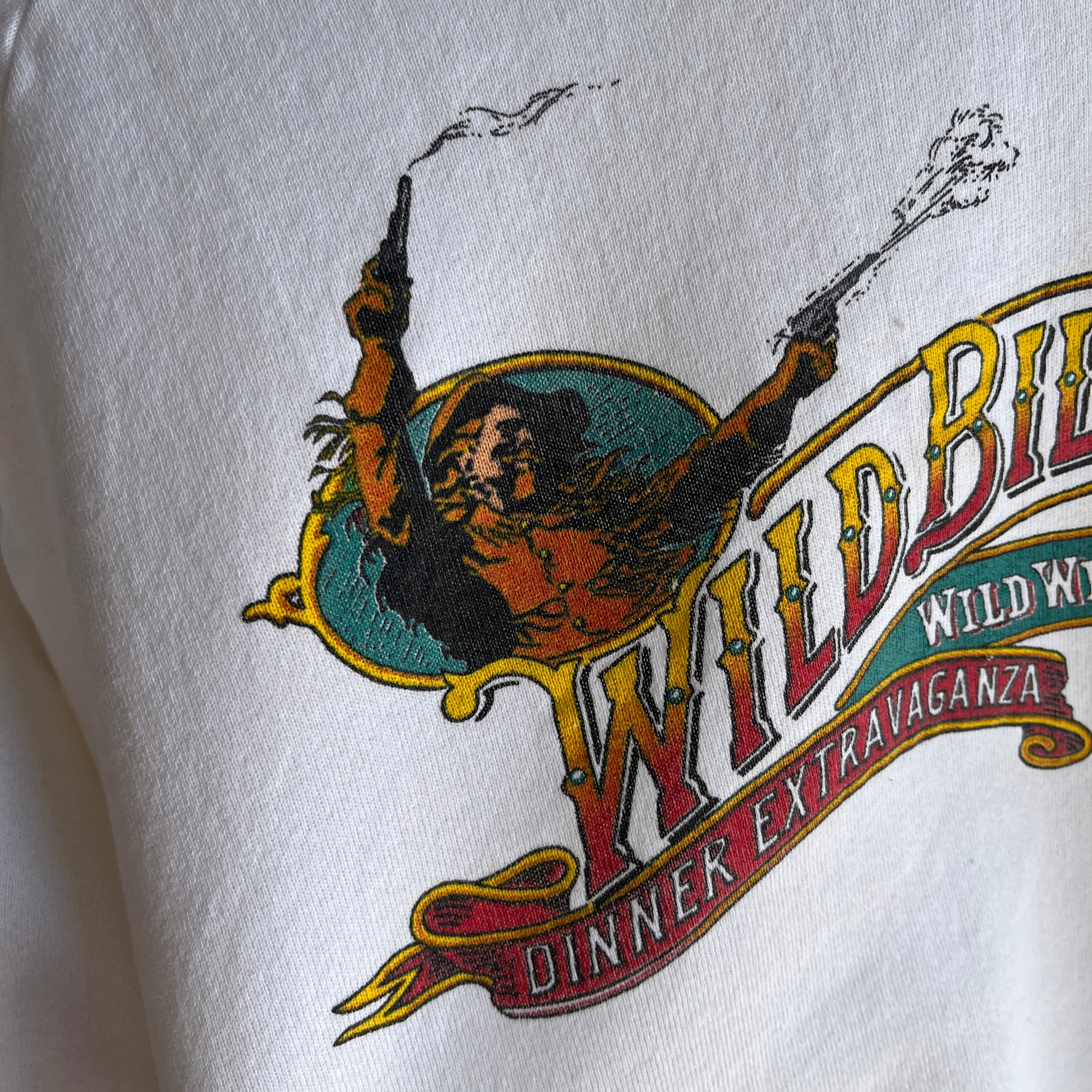 1980s Wild Bill's Wild West Dinner Extravaganza Sweatshirt by Screen Stars