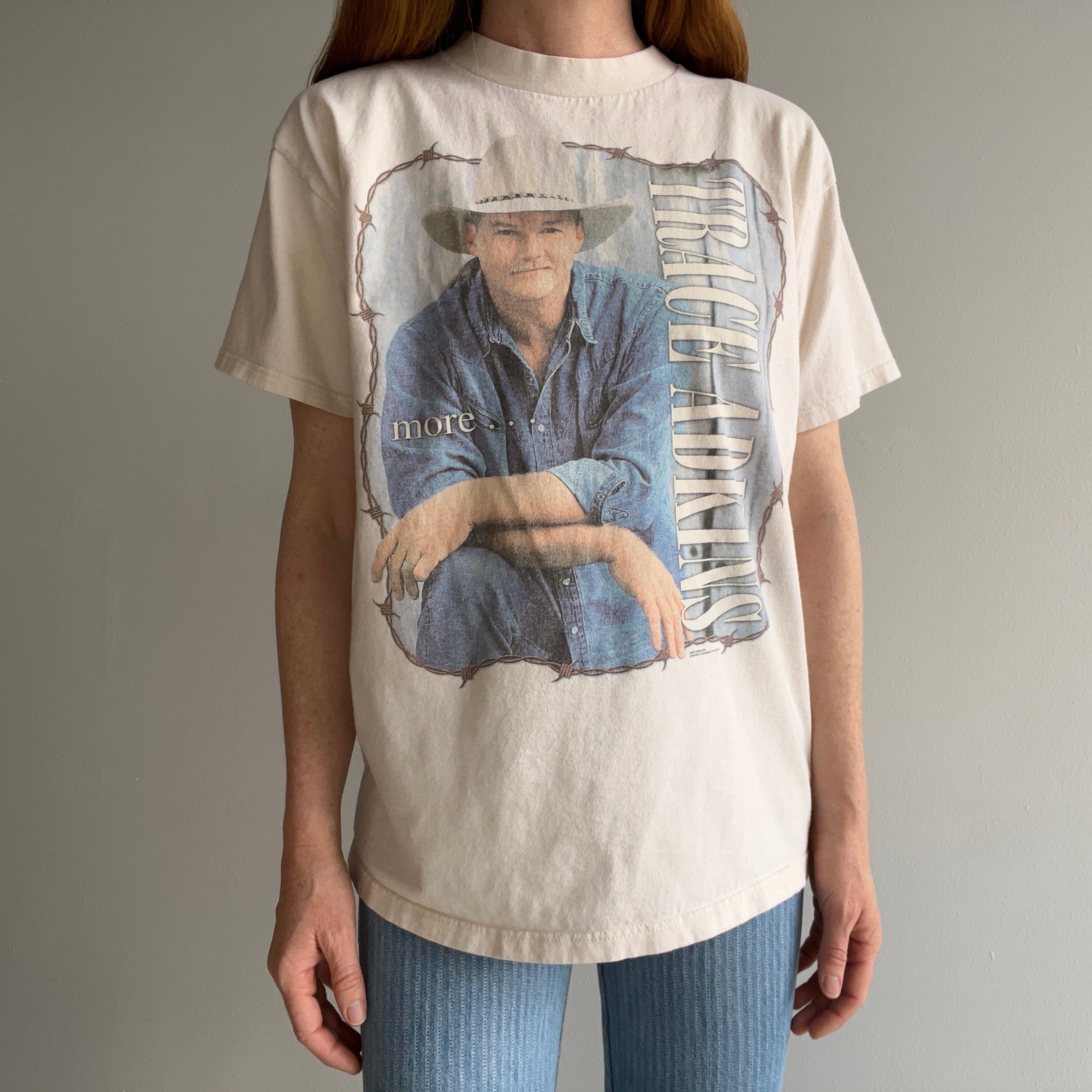 2000 Trace Atkins Country Music Front and Back T-Shirt