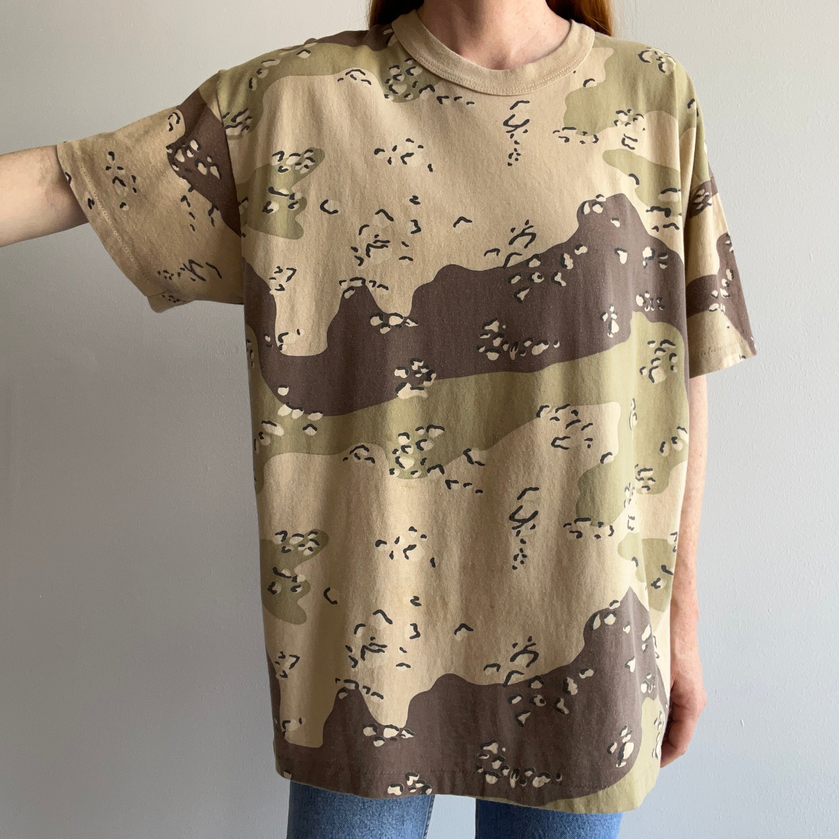 1990s Desert Camo Larger T-Shirt