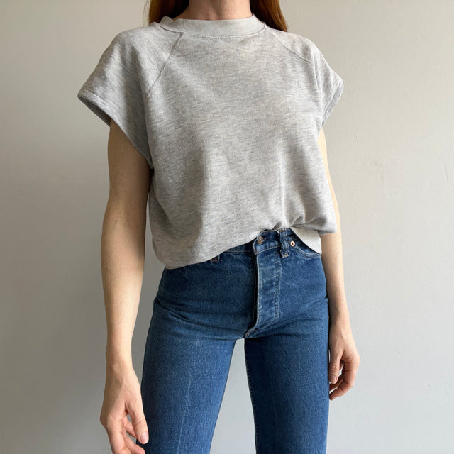 1980/90s Super Thinned Out DIY Blank Gray Warm Up - Paper Thin