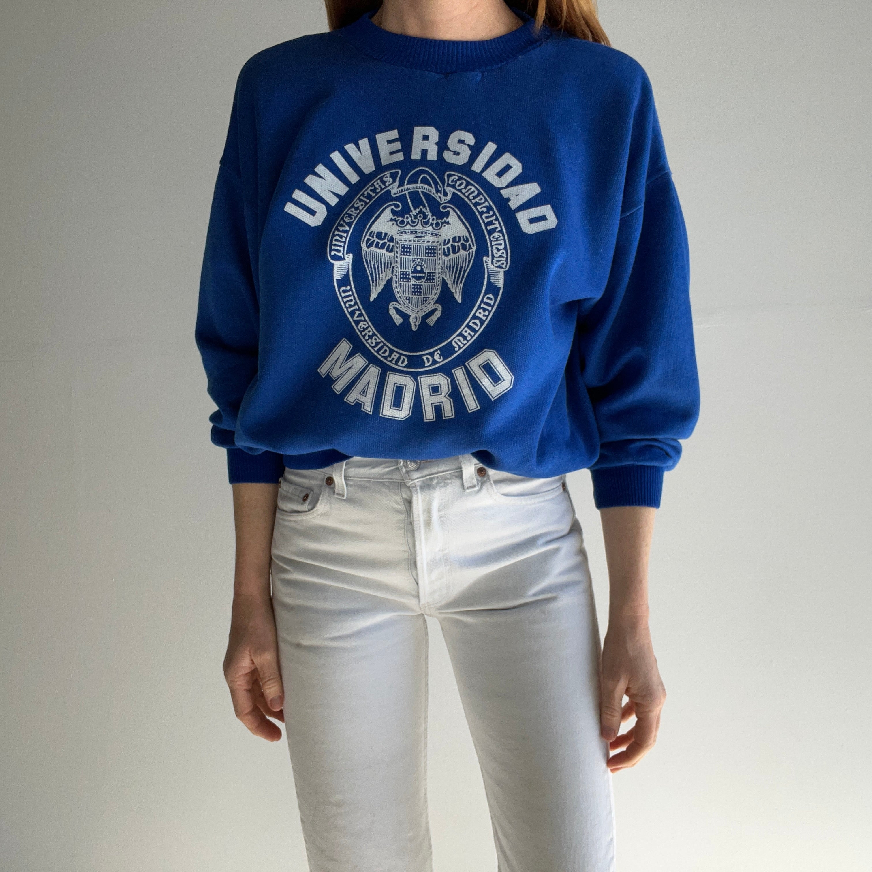 1970/80s Universidad Madrid Sweatshirt - Made in Spain