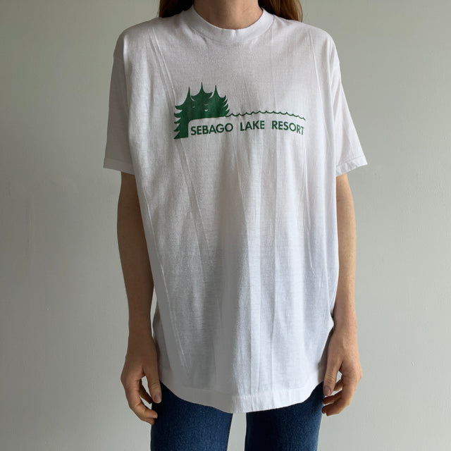 1980s Sebago Lake Resort T-Shirt