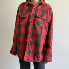 1980/90s Five Brothers Buffalo Plaid Cotton Flannel