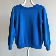 1980s Perfectly Blue Raglan (A Dream)