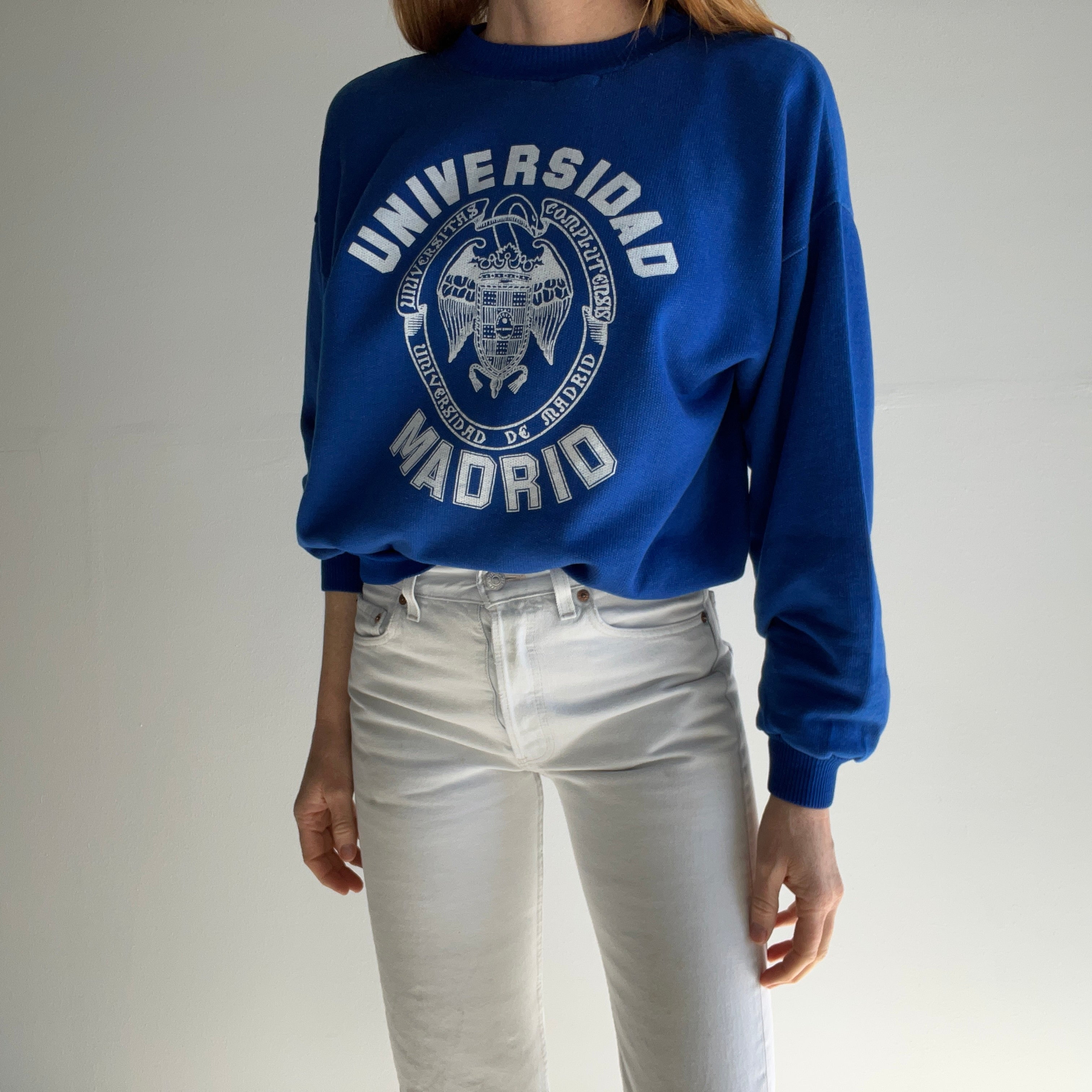 1970/80s Universidad Madrid Sweatshirt - Made in Spain