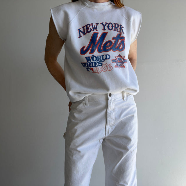 1986 New York Mets World Series DIY Warm Up Sweatshirt