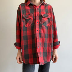 1980/90s Five Brothers Buffalo Plaid Cotton Flannel