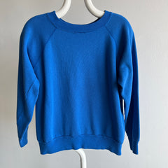 1980s Perfectly Blue Raglan (A Dream)