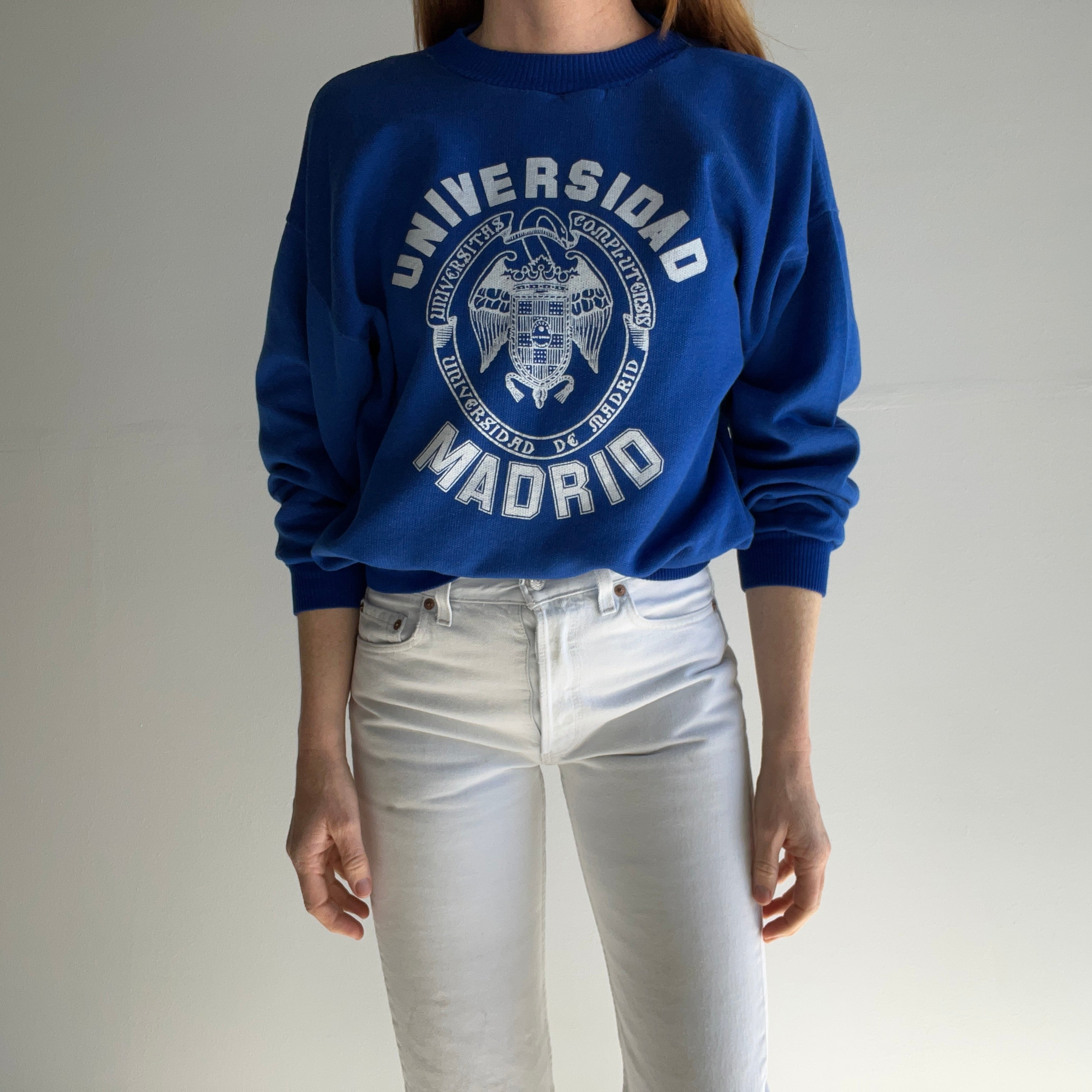 1970/80s Universidad Madrid Sweatshirt - Made in Spain