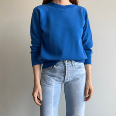 1980s Perfectly Blue Raglan (A Dream)