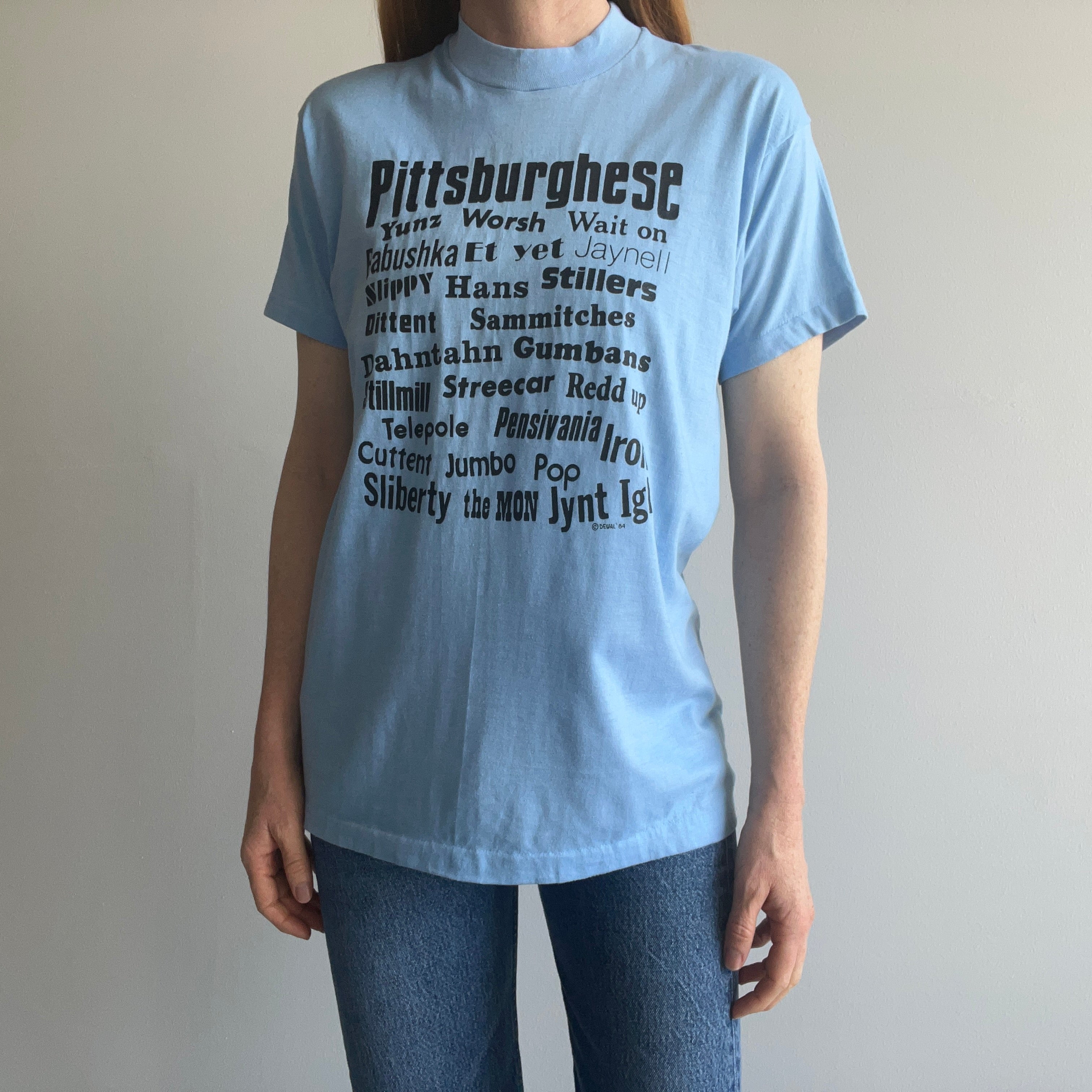 1980s Pittsburghese T-Shirt