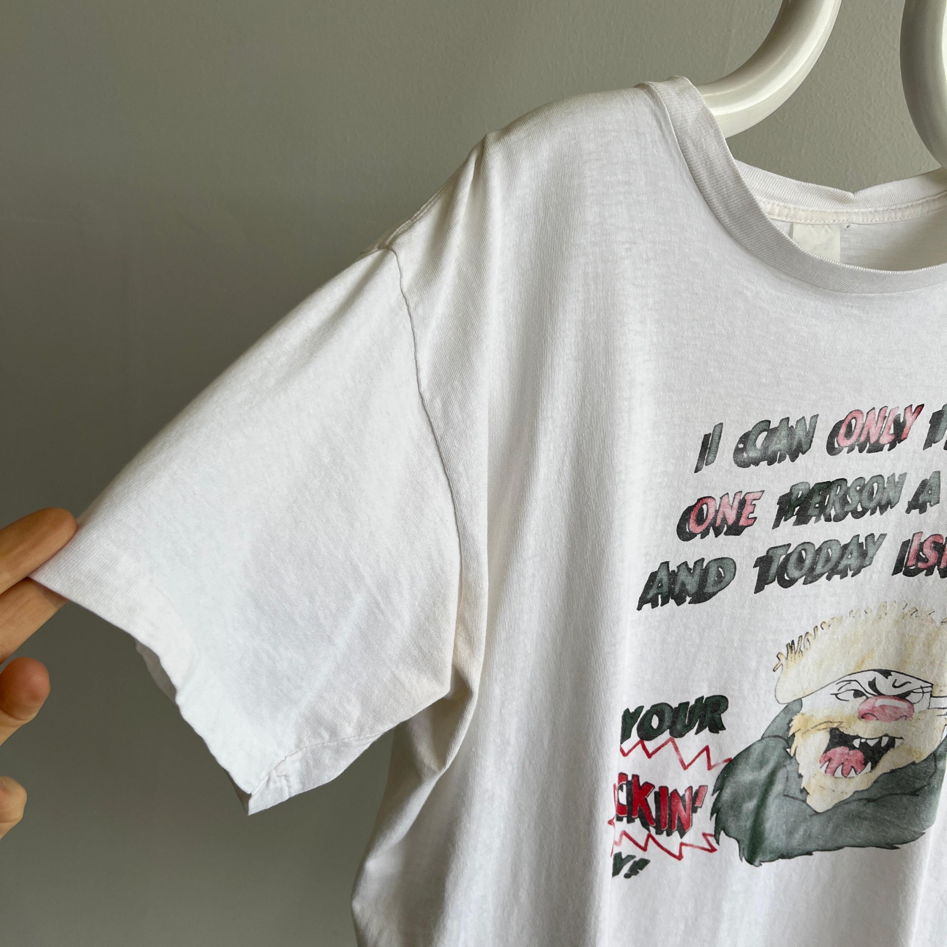 1980s Inappropriate and Rude T-Shirt
