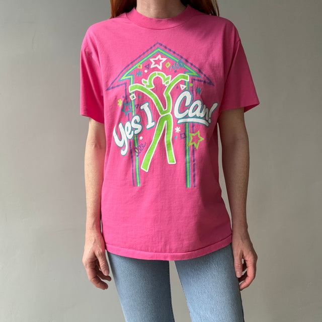 1980s Yes I Can T-Shirt