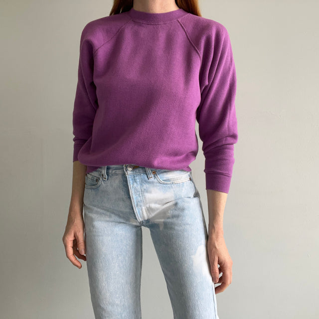 1980s Blank Purple Raglan by Steinwurtzel - YES!!!!