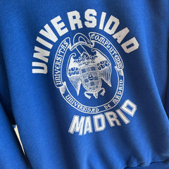 1970/80s Universidad Madrid Sweatshirt - Made in Spain