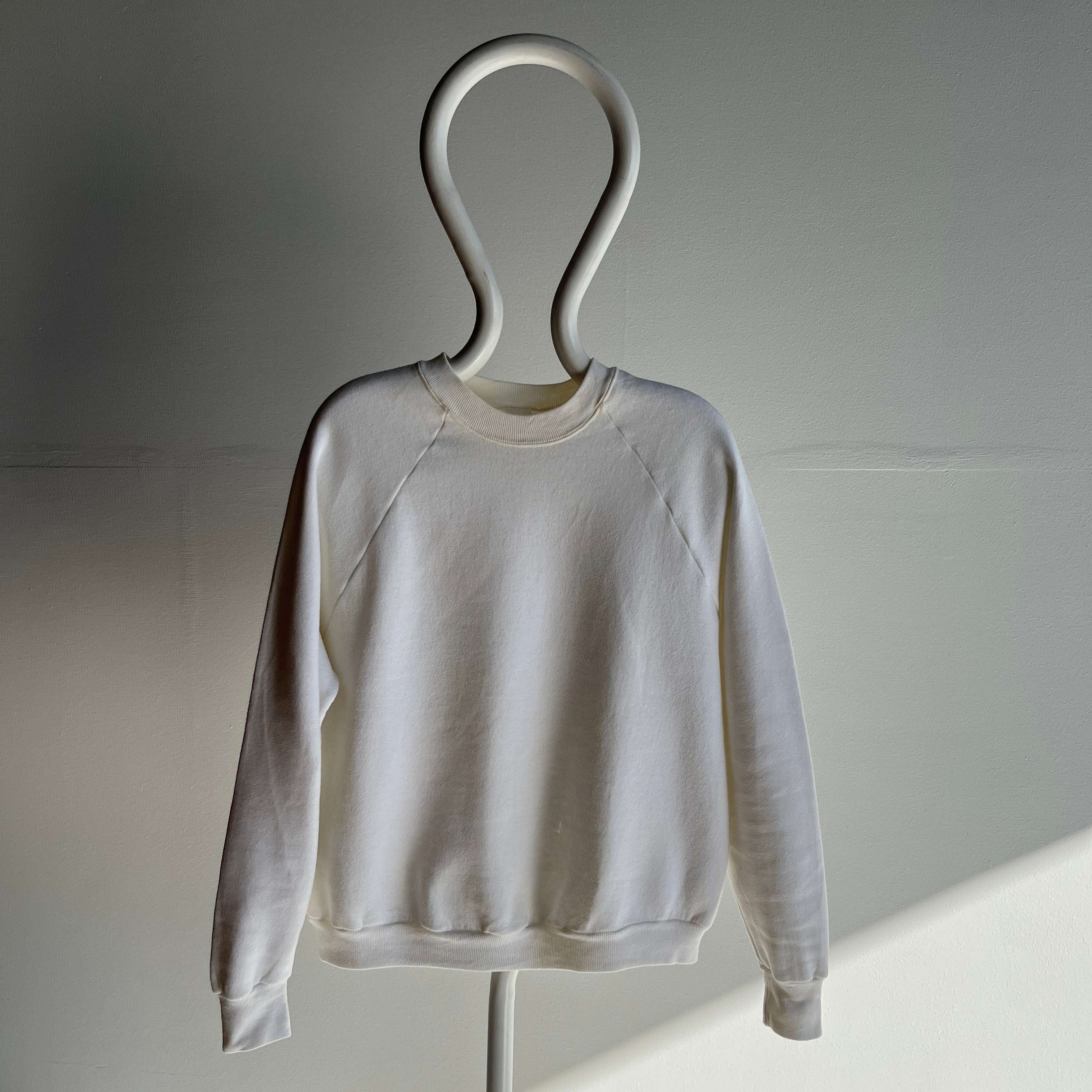 1980s Blank White/Ecru From Age Sweatshirt