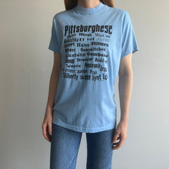 1980s Pittsburghese T-Shirt