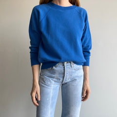 1980s Perfectly Blue Raglan (A Dream)