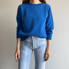 1980s Perfectly Blue Raglan (A Dream)