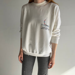 1980s Front and Back Cayman Islands British West Indies Sweatshirt - Soft and Thin