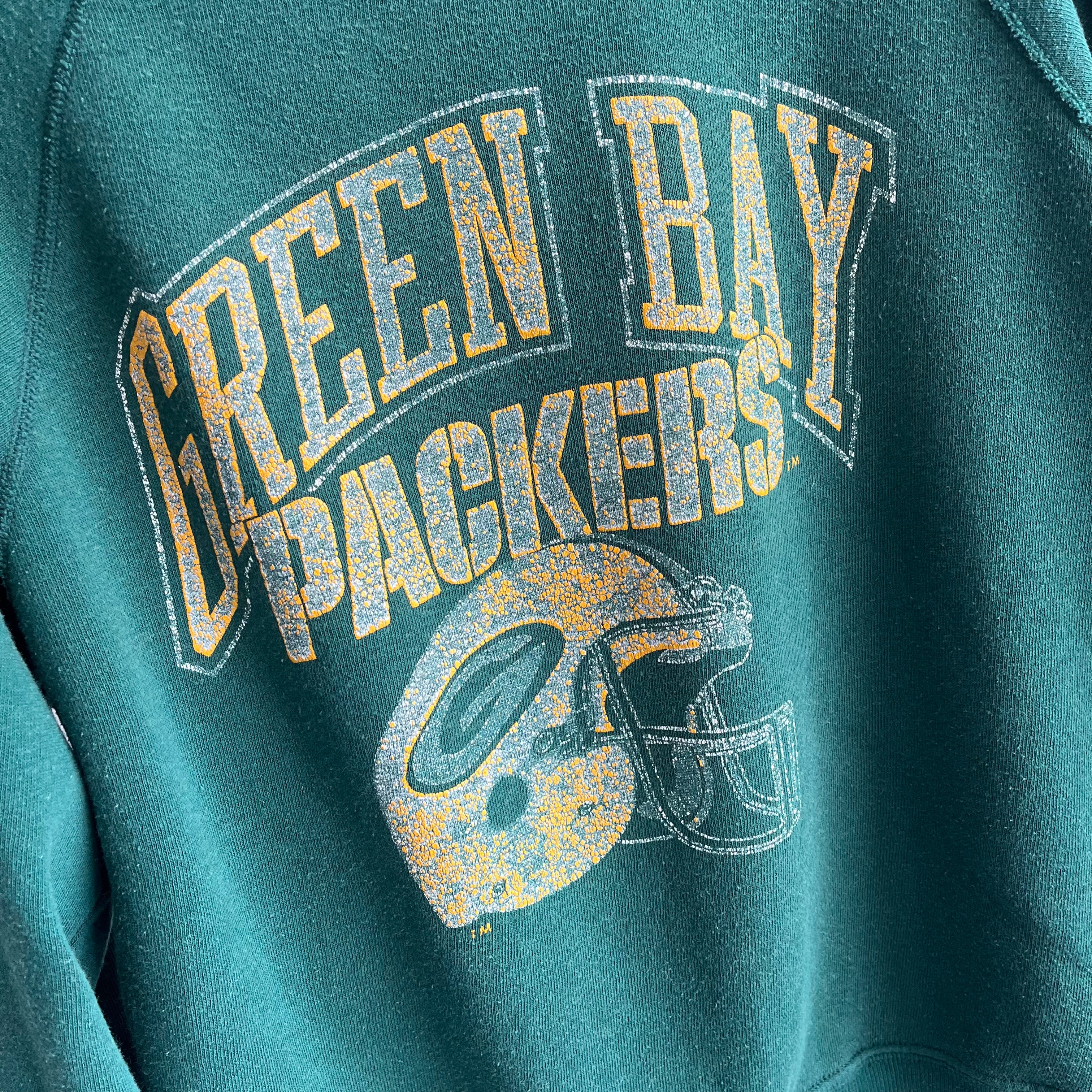 Vtg 80's Champion NFL Football Green Bay Packers Sweatshirt M