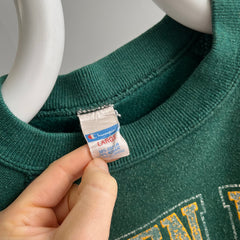 1970/80s Champion Blue Bar Green Bay Packers Sweatshirt