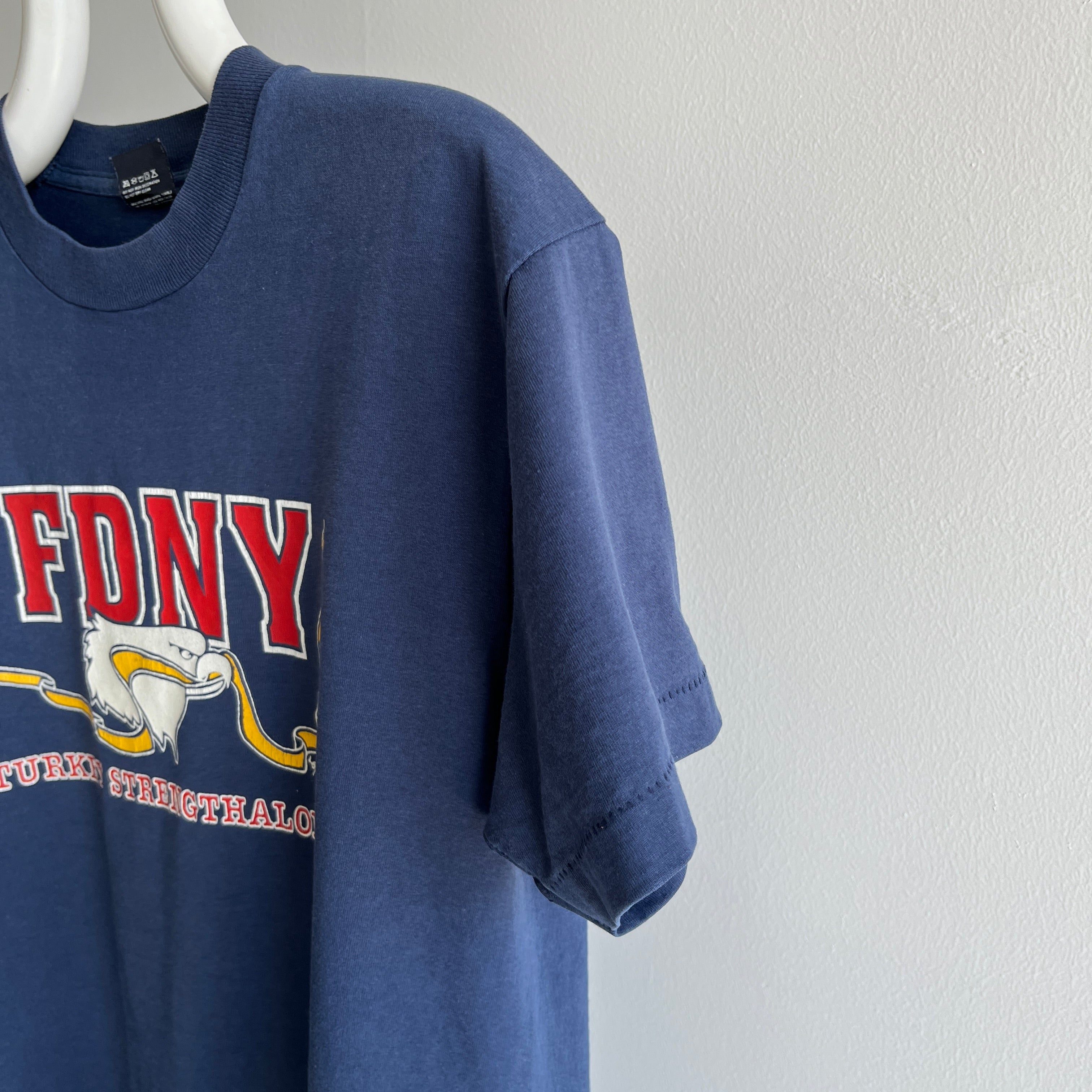 1988 FDNY Turkey Strengthalon T-Shirt