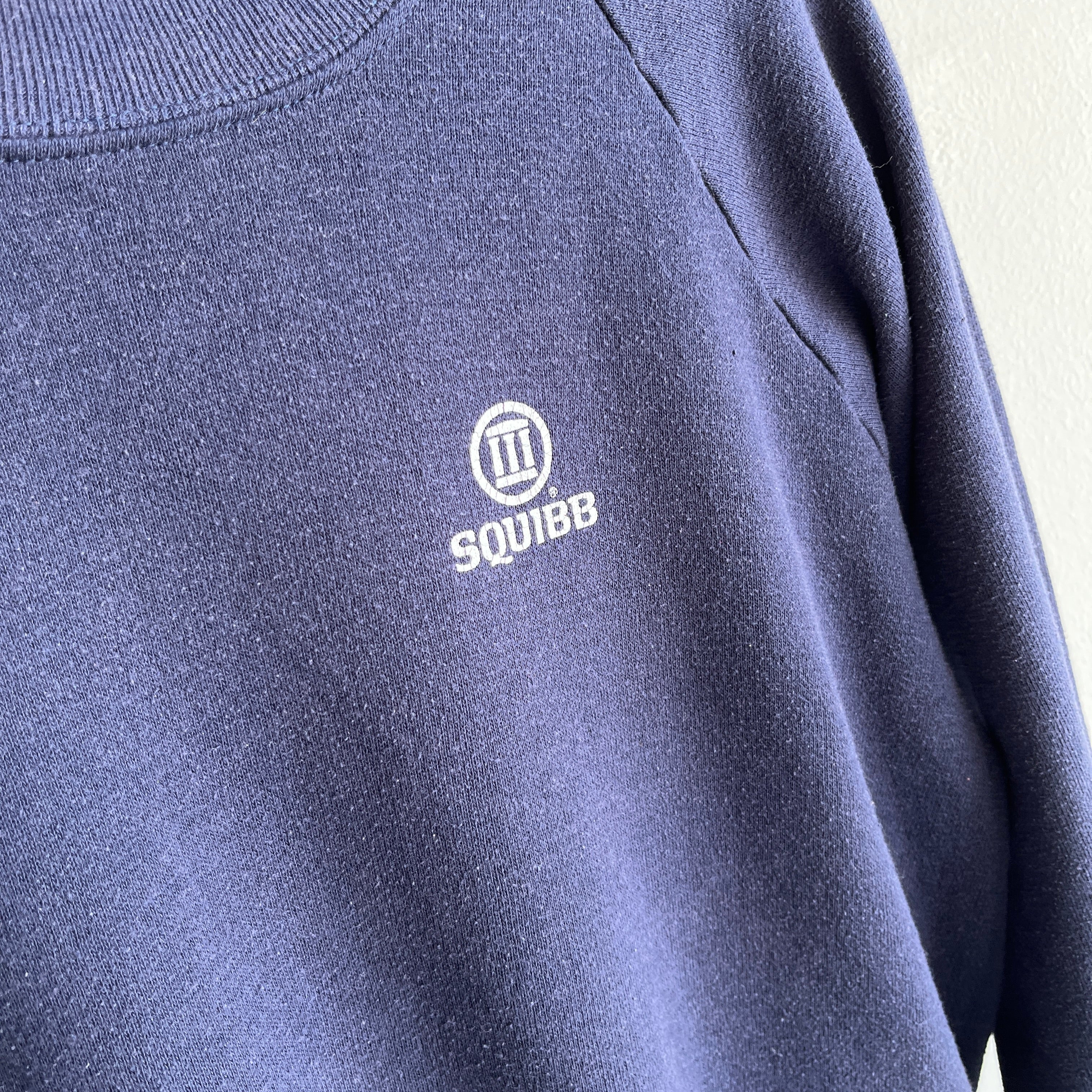 1980s Squibb Raglan Sweatshirt