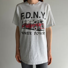 1980/90s FDNY Thinned Out and Thrashed T-Shirt by Screen Stars