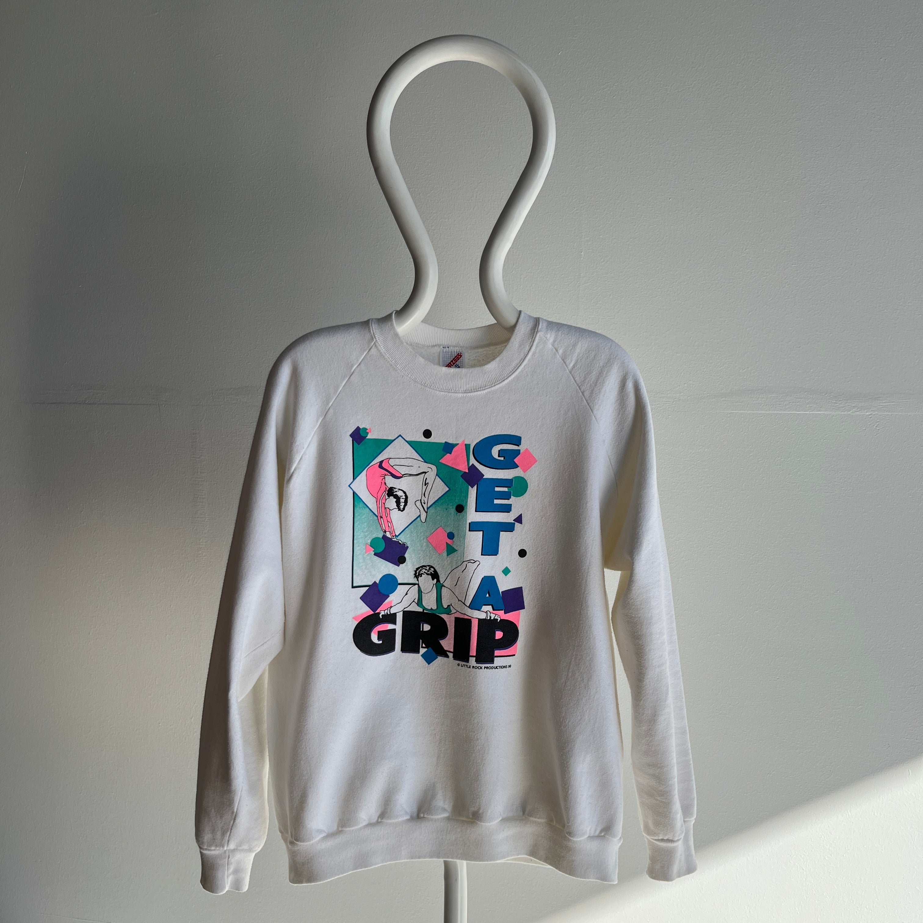 1990 Get A Grip Gymnastics Sweatshirt