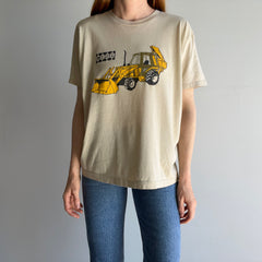 1980s Case Backhoe Skip Loader Thinned Out T-Shirt