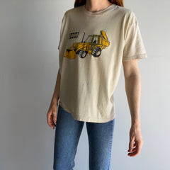 1980s Case Backhoe Skip Loader Thinned Out T-Shirt