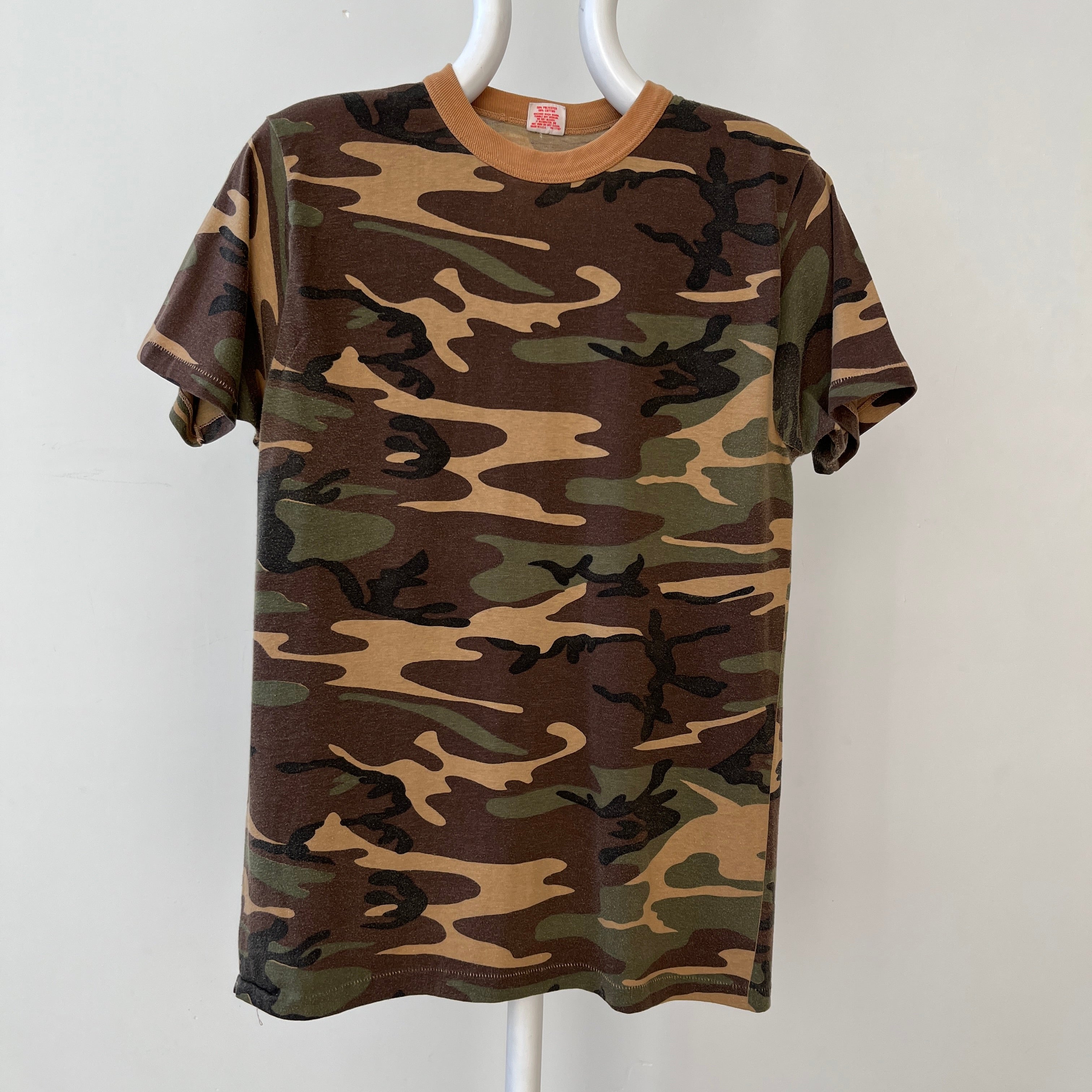 1970s Camo T Shirt
