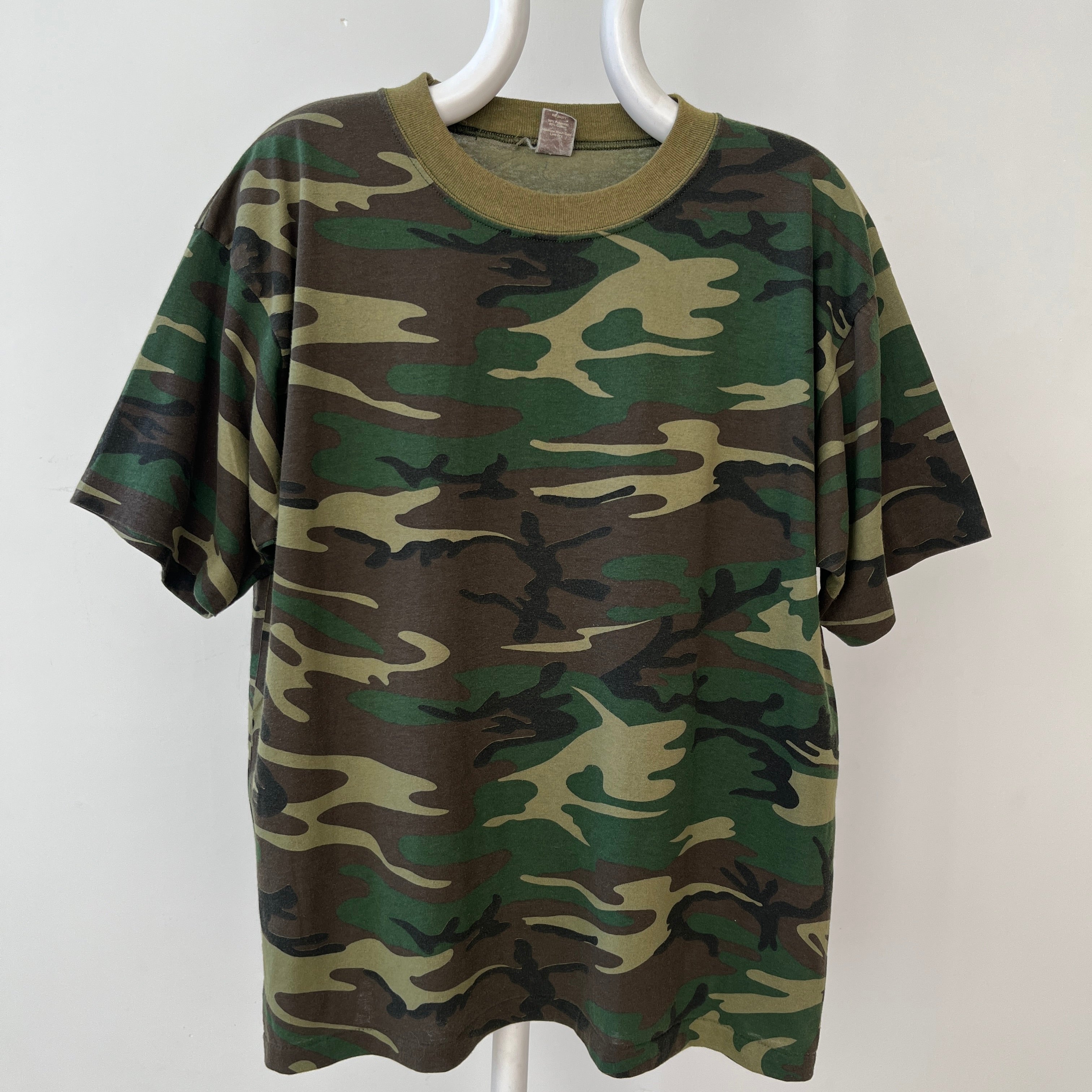 1980s Camo T Shirt