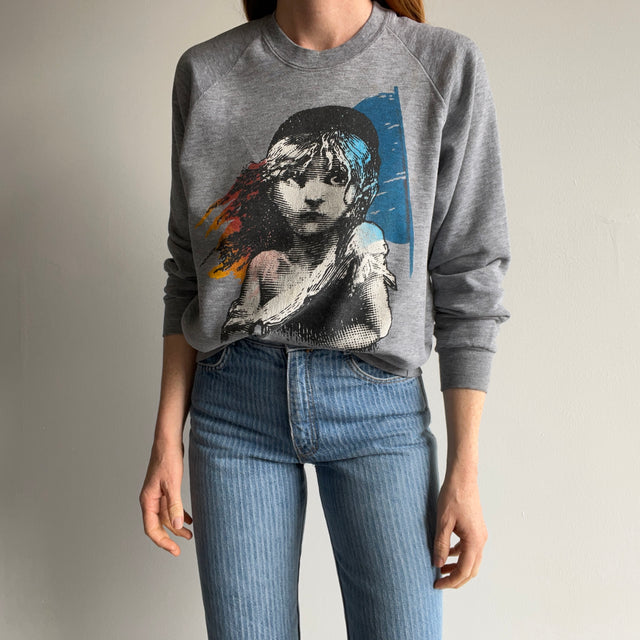 1986 Les Miserables Front and Back Sweatshirt